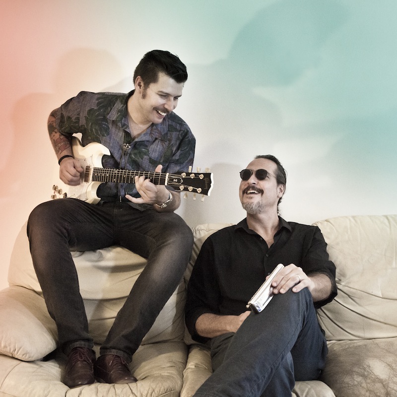 Flávio Guimarães e Netto Rockfeller. (Foto Renata Duarte)